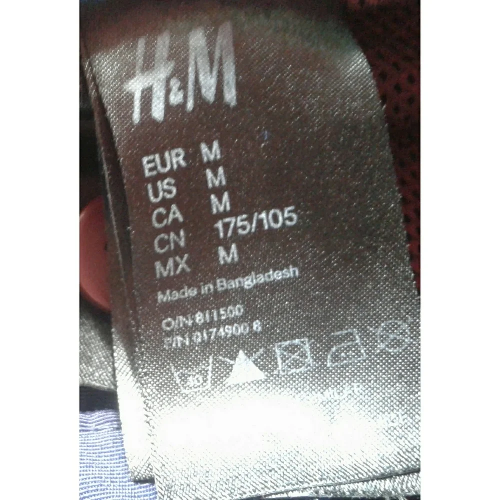 H&M swim/active shorts blue color size M